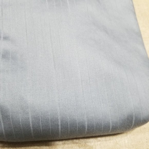 Kenneth Cole Reaction Men’s Size 16 34/35 Gray Long Sleeve Button Up Dress Shirt - Picture 7 of 12